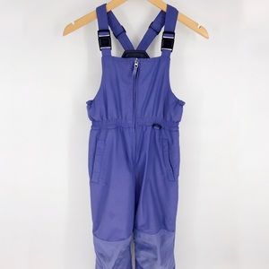 Lands’ End Iron Knee Purple Snow Pants With Bob